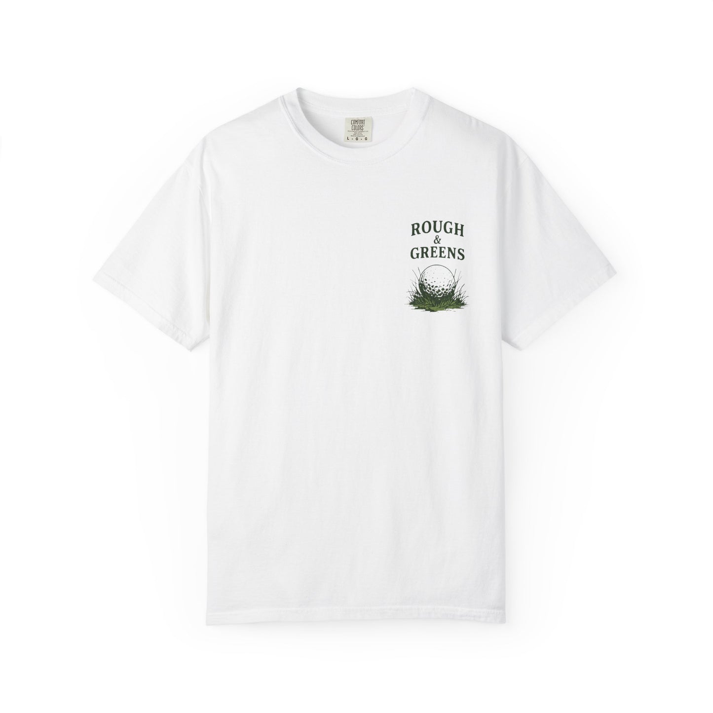 Find Me In The Rough — Rough & Greens Golf Tee