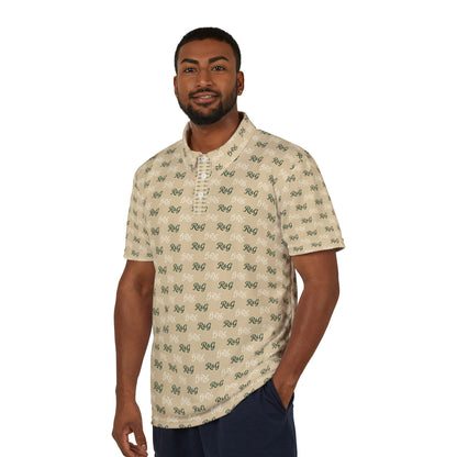Signature R&G Logo Pattern —All-Over Print Polo Shirt