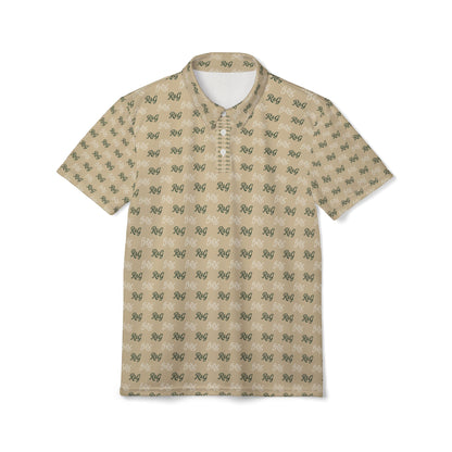 Signature R&G Logo Pattern —All-Over Print Polo Shirt