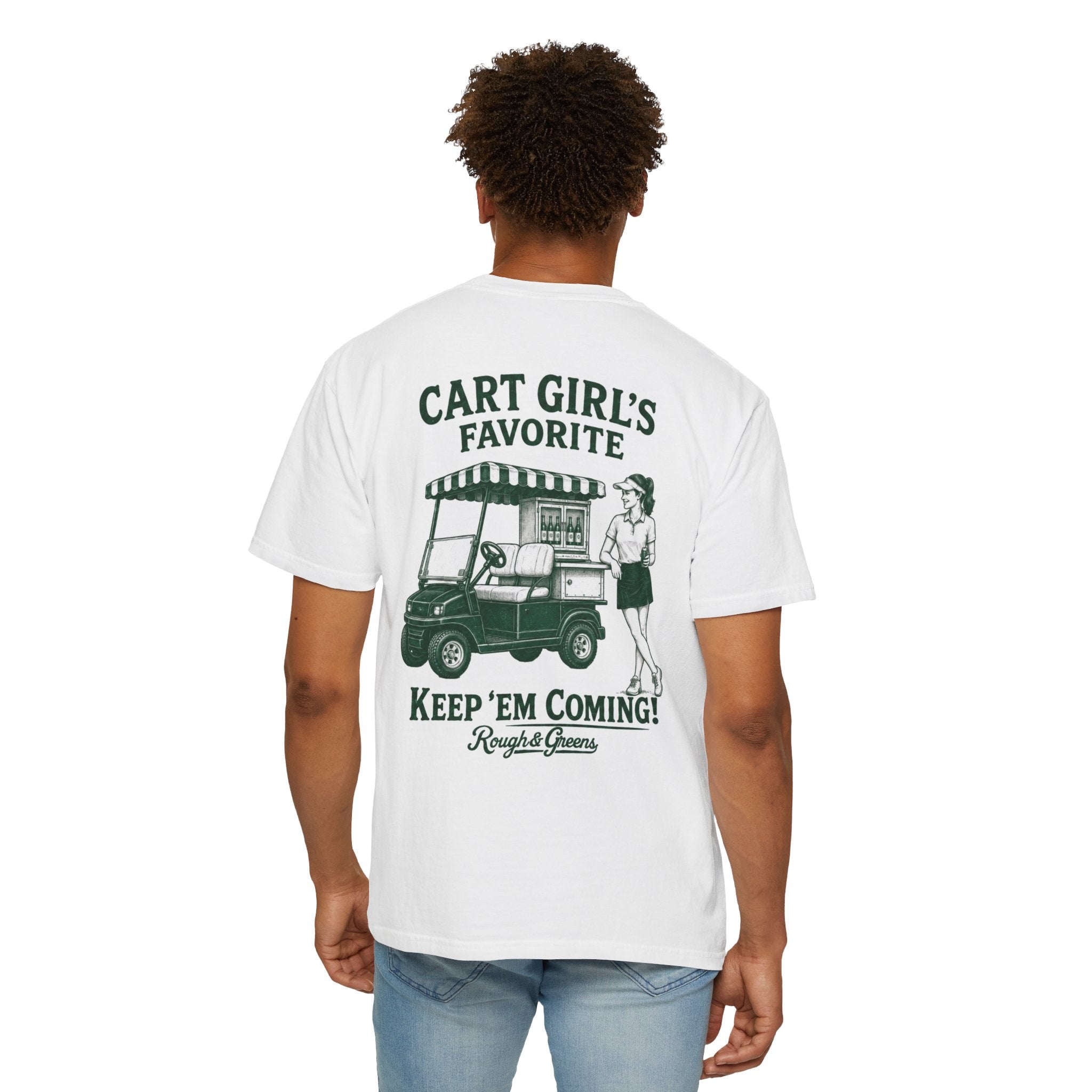 Cart Girl’s Favorite — Rough & Greens Golf Tee