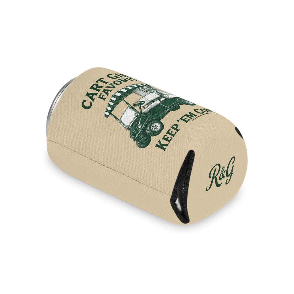Cart Girl's Favorite – Premium Golf Can Koozie | Rough & Greens