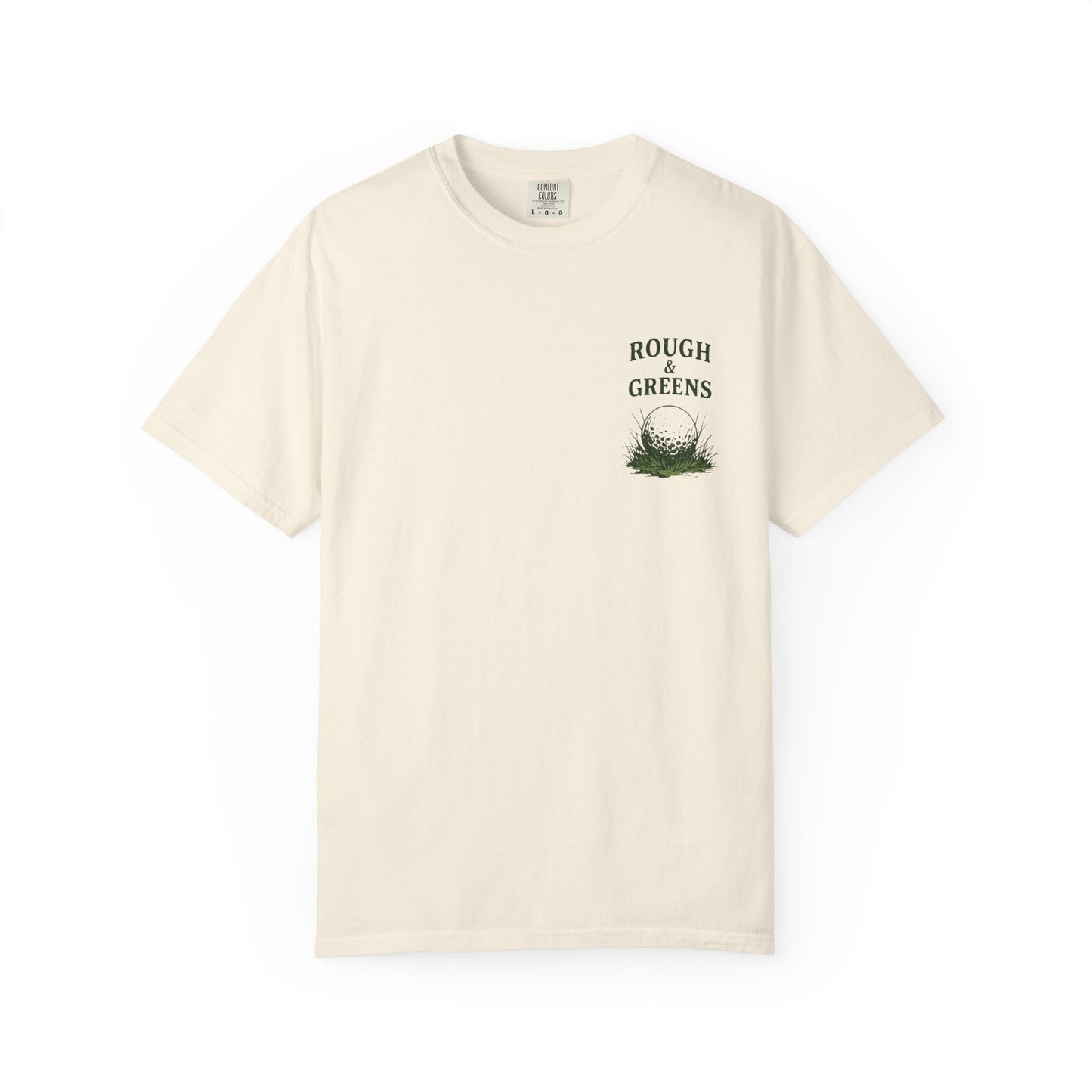 Find Me In The Rough — Rough & Greens Golf Tee