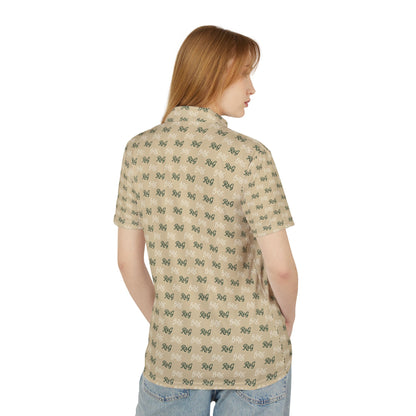 Signature R&G Logo Pattern —All-Over Print Polo Shirt