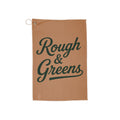 Rough & Greens Classic Logo – Embroidered Golf Towel | Rough & Greens