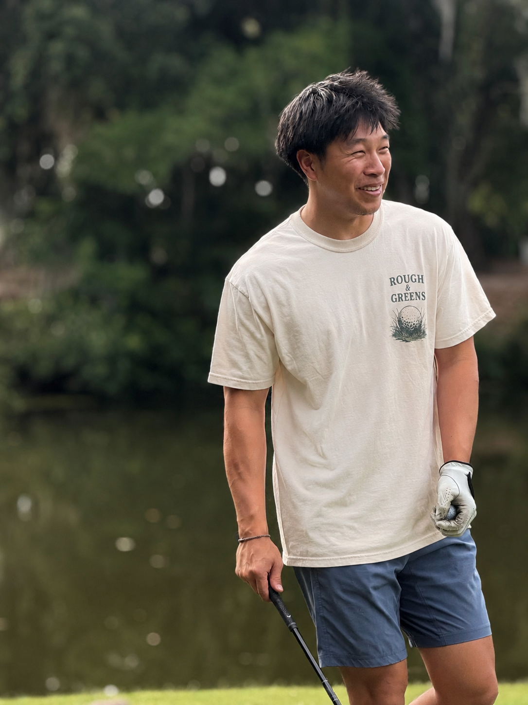 Find Me in the Rough – Vintage Golf Graphic Tee | Rough & Greens