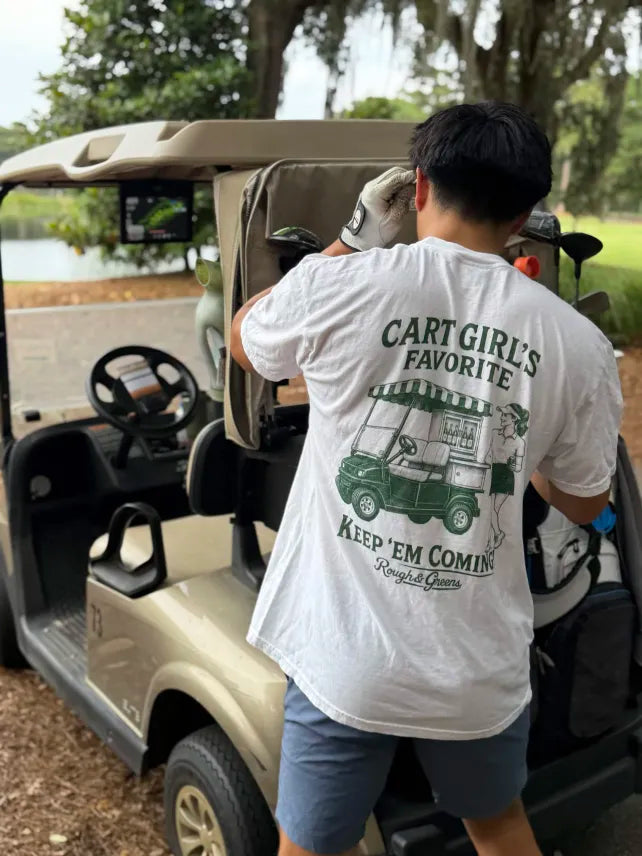 Cart Girl's Favorite – Vintage Golf Streetwear Tee | Rough & Greens